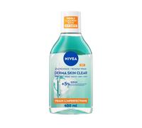 NIVEA Derma Skin Clear Eau Micellaire Visage Infusée au Sérum - 400 ml