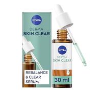 NIVEA Derma Skin Clear Face Serum with Hyaluronic Acid, Niacinamide & Provitamin B5 - Lightweight Hydrating & Soothing Daily Serum for Healthy, Balanced, Radiant Skin, 30 ml