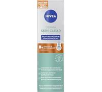 NIVEA Derma Skin Clear Sérum exfoliant de nuit pour un teint visiblement amélioré, sérum exfoliant à la niacinamide qui affine les pores avec AHA et BHA (40 ml)