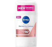 NIVEA DermaDry Control Déodorant anti-transpirant en stick pour une protection extrême 96h contre la transpiration - Pour une sensation douce et souple sur la peau - 50 ml