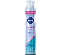 NIVEA Diamant Spray volume ultra puissant (250 ml), spray coiffant nourrissant avec protection UV, panthénol et vitamine B3, laque pour un volume brillant avec tenue 24 h (niveau de maintien 5)
