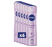 Nivea Double Effect Déodorant Spray, 6 boîtes de 150 ml