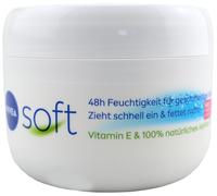 Nivea Doux Crème – 48H Humidité, Vitamine E et Huile de Jojoba – 1 x 375 ml (XL boîte)