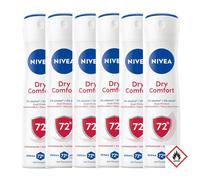 Nivea Dry Comfort Déodorant Anti-Transpirant Spray 150ml pack de 6