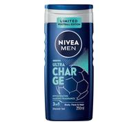 NIVEA ?el pod prysznic dla m??czyzn 3 w 1 "Ultra Charge" 6 sztuk (6 x 250 ml)