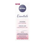 NIVEA Essentials Soin de Jour Nourrissant Peaux Sèches SPF15 Crème De 50 ml