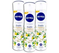 Nivea Exotic Feeling Lot de 3 déodorants en spray 3 x 150 ml