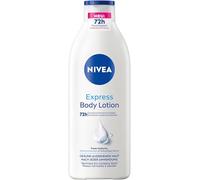 NIVEA Express Lotion pour le corps à pénétration extra rapide avec acide hyaluronique pur, minéraux marins et sérum de soin en profondeur NIVEA (400 ml)