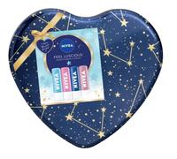 Nivea Feel Luscious Lip Balm Gift Set - A Set of 4 Moisturising Lip Balms