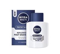 NIVEA MEN Protect & Care - Baume réparateur après-rasage - Soin de la barbe - Enrichi en aloe vera et provitamine B5 - Hydratation et protection instantanées - Réduit les rougeurs - Tous types de peau