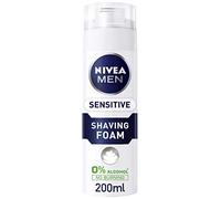 Nivea Men Sensitive Mousse à raser 0 % d'alcool Soin de la peau 200 ml