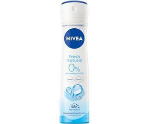 NIVEA Fresh Natural Déodorant en spray sans aluminium (ACH) avec soin doux, déodorant antibactérien avec protection 48 heures et formule Infinifresh unique (150 ml)