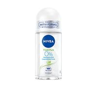 NIVEA Fresh Pure Déodorant Roll-On (50 ml), Aluminium (ACH) avec parfum de jasmin et formule rafraîchissante, déodorant avec protection de 48 heures et soin doux
