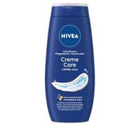 NIVEA - Gel Douche Corps Soin Crème Care - Enrichi en Vitamines C, E & Huiles de Soin - Parfum NIVEA Crème - pH Neutre - Tous Types de Peaux - 250 ml