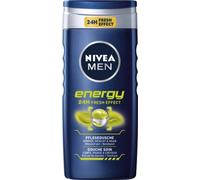 Nivea Gel douche Energy Douche de soin pour hommes 24h Fresh Effect 250ml