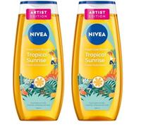 NIVEA Gel douche Tropical Sunrise 250ml (Lot de 2)