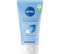 NIVEA Gommage lavage quotidien rafraîchissant, exfoliant sans microplastique avec vitamine E pour un nettoyage en profondeur du visage en profondeur, gommage rafraîchissant pour le visage pour peaux