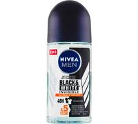 Nivea Men Invisible Black & White bille anti-transpirant pour homme 50 ml
