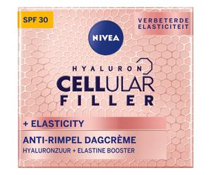 Nivea Hyaluron Cellular Filler + Elasticity Crème Jour Anti-Rides IP30 Peaux Matures 50ml
