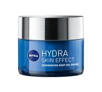 NIVEA Hydra Skin Effect Regeneration Night Gel (50 ml), gel de nuit léger chargé d'acide hyaluronique, hydratant visage à base de gel pour une hydratation de 72 h