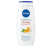 NIVEA Indulgent Moisture Lot de 6 crèmes de douche hydratantes à l'huile d'avocat Parfum orange 6 x 250 ml
