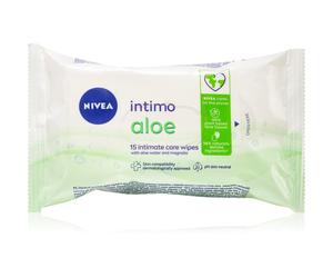 NIVEA Intimo Aloe lingettes hygiène intime 15 pcs