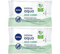 NIVEA Intimo Aqua Aloe water Lingettes hygiène intime Lingette(S) 2x15 pc(s)