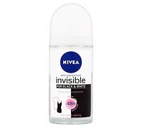NIVEA Invisible for Black & White Fresh Lot de 6 déodorants à bille anti-transpirant pour femme 6 x 50 ml