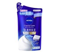 Nivea Japan - Cream Care Double Rich Moisture Body Wash European White Soap - 340ml Refill