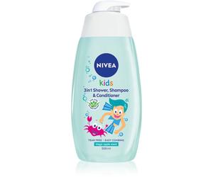 NIVEA Kids Magic Apple gel douche et shampoing doux pour enfant 3 en 1 500 ml