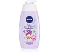 NIVEA Kids Sparkle Berry gel douche et shampoing doux pour enfant 3 en 1 500 ml