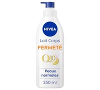 NIVEA Lait Corps Fermeté Q10 48H (1x 250ml) - Lait hydratant enrichi en Co-Enzyme Q10 & Vitamine C - Crème Hydratante raffermissante pour le corps pour peaux normales
