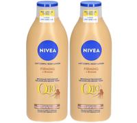 Nivea Lait Corps Firming+Bronze Lotion Pour Le 2x400 ml