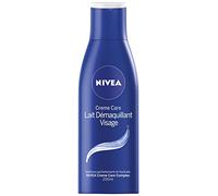 NIVEA Lait Démaquillant Visage Crème Care (2 x 200 ml), lait démaquillant yeux, nettoyant visage inspiré de la crème NIVEA, soin visage femme pour toutes peaux