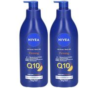 Nivea Lait Nourrissant Fermeté Q10 Soins Corporels 2x400 ml