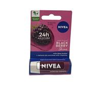 Nivea Lip Care Fruity Shine, Blackberry, 4.8g(Ship from India)