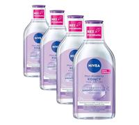 NIVEA Liquide micellaire apaisant avec complexe d'acides aminés et dexpanthénol pour peaux sensibles et hypersensibles 400 ml (Lot de 4)