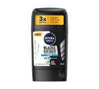 NIVEA MEN Déodorant anti-transpirant solide Black & White Invisible Fresh – 50 ml
