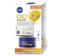 NIVEA Lot de 2 crème de jour Q10 Energy et crème de nuit (2 x 50 ml)