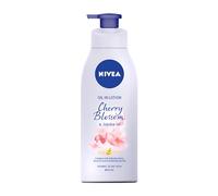 NIVEA Lot de 2 lotions pour le corps Senses Cherry Blossom & Jojoba - Ingrédients et huiles précieux pour un parfum délicat, une hydratation intense de la peau et un parfum raffiné - 400 ml