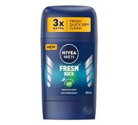 NIVEA Lot de 2 sticks de 50 ml pour homme - Formule légère de protection 48H - Avec eau de cactus pour une sensation de fraîcheur - Parfum rafraîchissant
