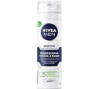 NIVEA Lot de 3 mousses à raser « Sensitive » pour homme (3 x 200 ml)