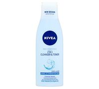Nivea Lot de 6 agendas essentiels 2 en 1 nettoyant et toner, 200 ml