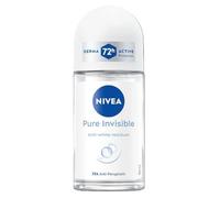 NIVEA Lot de 6 déodorants à bille pour femme 72h Pure Invisible 50 ml