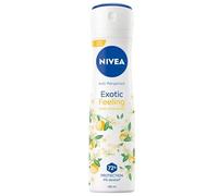 NIVEA - Lot de 6 déodorants en spray anti-transpirant - Protection active 72h - Sensation exotique - 150 ml