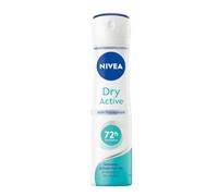Nivea Lot de 6 déodorants en spray Dry Active pour femme Protection 72h 0% alcool 150 ml