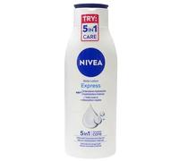 NIVEA Lot de 6 lotions pour le corps 5 en 1 Complete Care, express, pour peaux normales à sèches, 400 ml