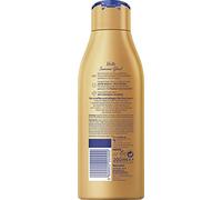 NIVEA Lotion corporelle raffermissante et bronzante Q10, soin pour un bronzage doux avec parfum d'été frais, soin de la peau pour une peau plus ferme en seulement 10 jours (200 ml)