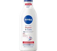 NIVEA Lotion corporelle Repair & Care - Pour peaux très sèches et pour soulager les sensations de tension - Lotion pour le corps avec glycérine, niacinamide et provitamine B5 (400 ml)