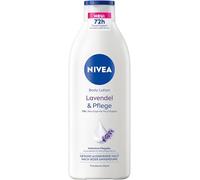 NIVEA Lotion pour le corps à la lavande & soin - Crème pour le corps - Parfum lavande et sérum de soin en profondeur - Pour 72 h d'hydratation - Avec huiles d'origine naturelle - 400 ml